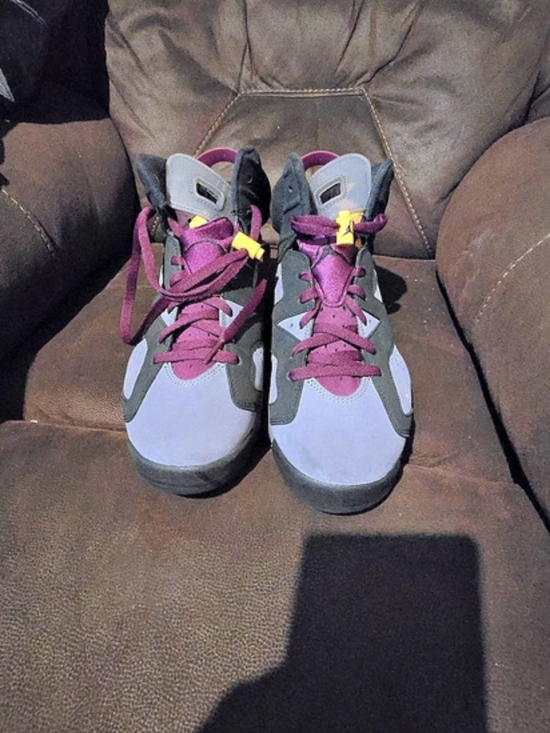 Jordan Other - Jordan Air Jordan 6 Retro 'Bordeaux' Gray & Purple US 12